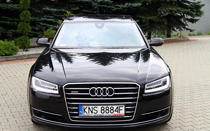 Audi A8 cena 179000 przebieg: 131000, rok produkcji 2015 z Grodków małe 67